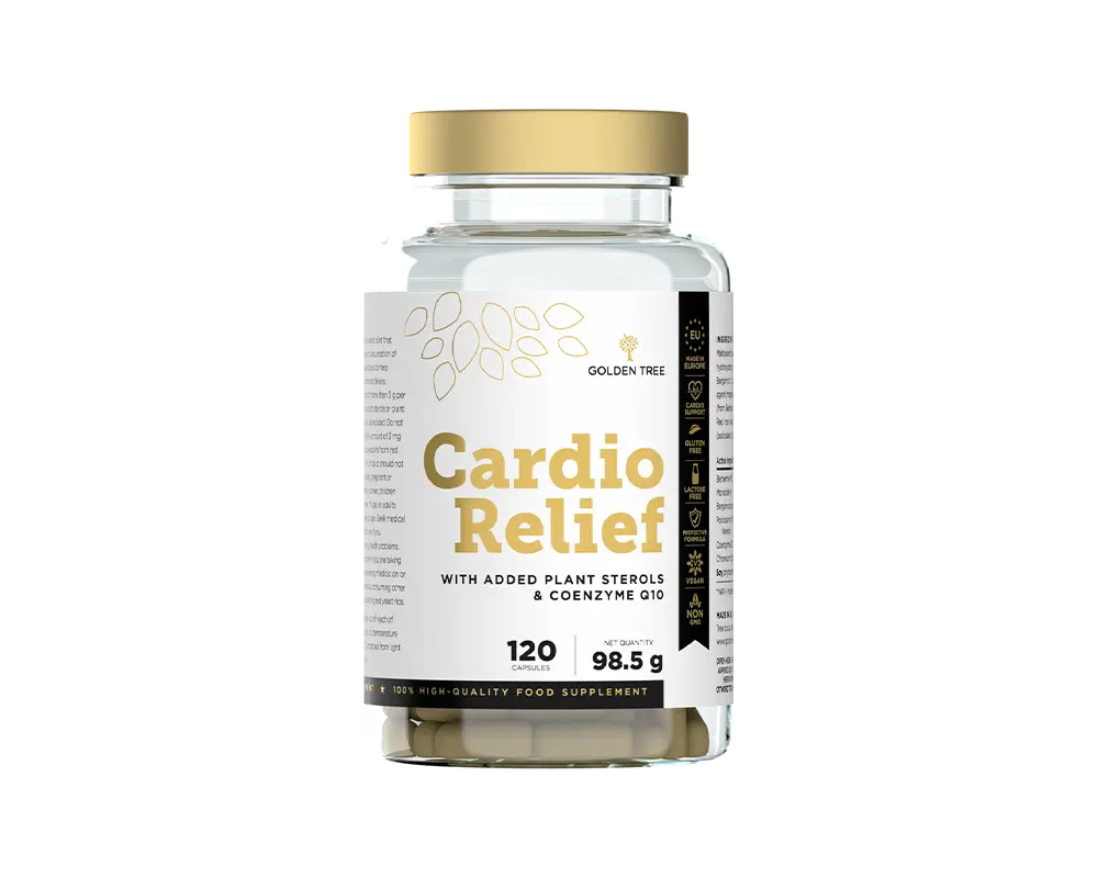 Cardio Gold Golden Tree Cardio Relief – Cholesterolondersteuning met plantensterolen